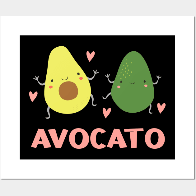 Avocato cinco de mayo Wall Art by againstthelogic